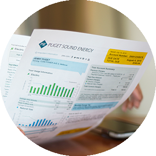An image of a PSE bill