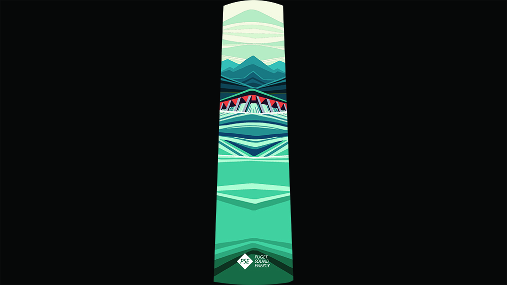 Fountain District Pole by Gretchen Leggitt