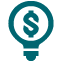 Save money and energy icon
