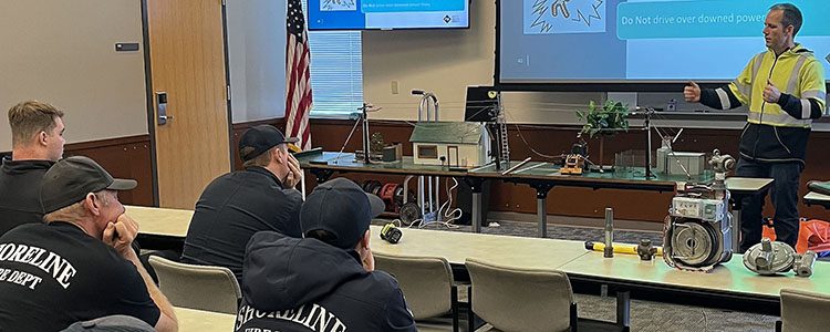 Natural gas safety training for emergency responders