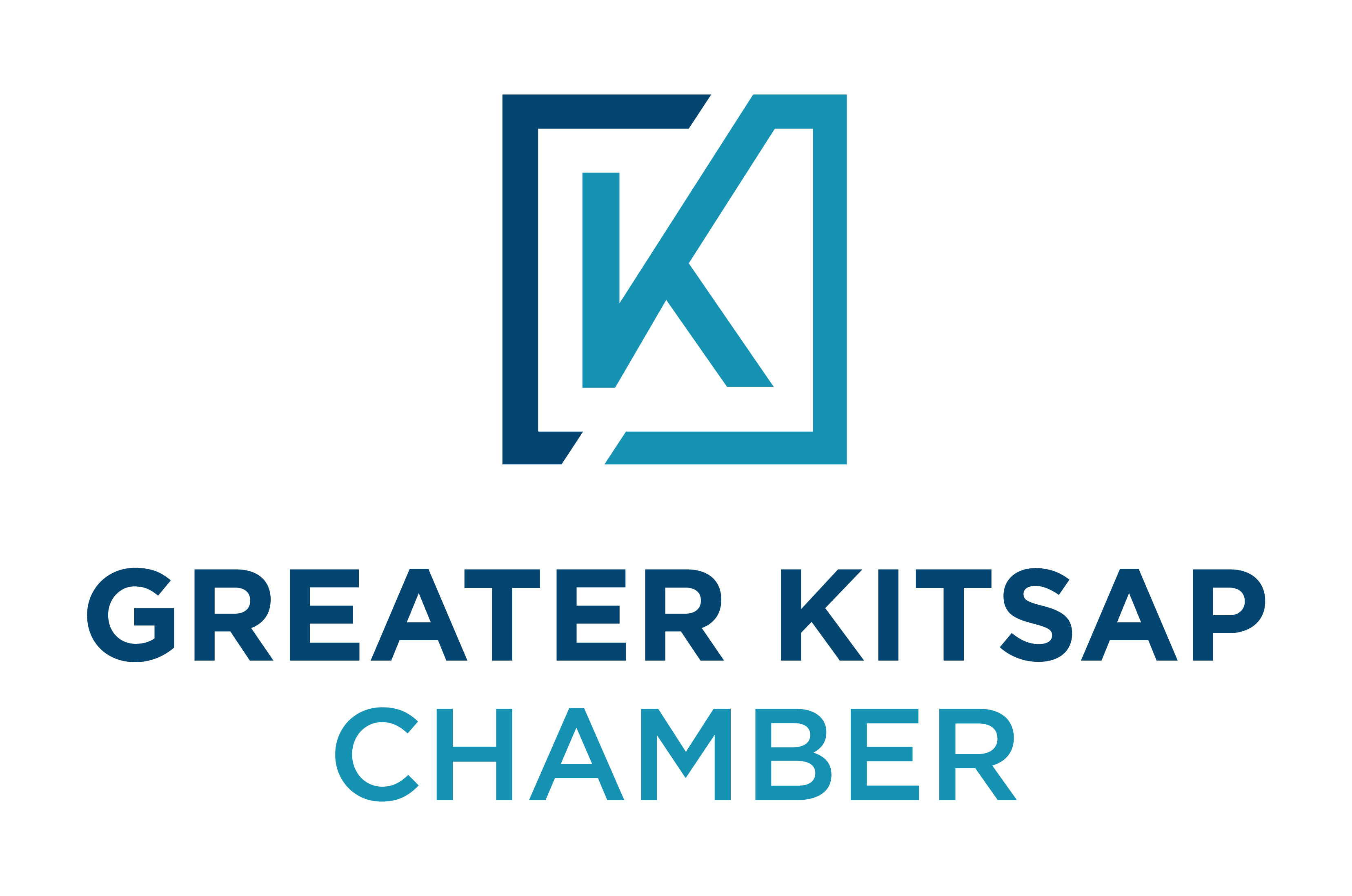 Workers wearing PSE ensignias climbing stairs carrying ladders and a bucket