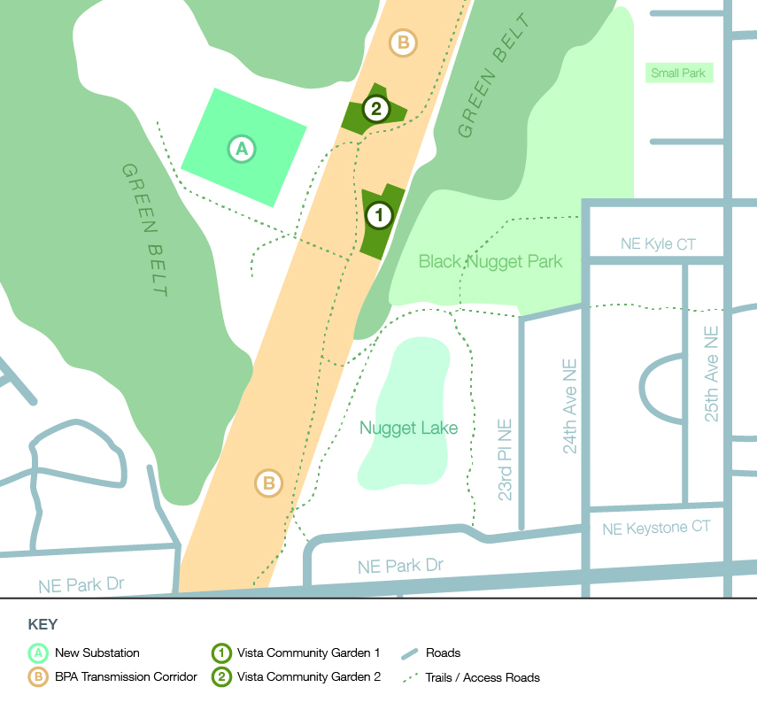 Grand Ridge Substation Location Map