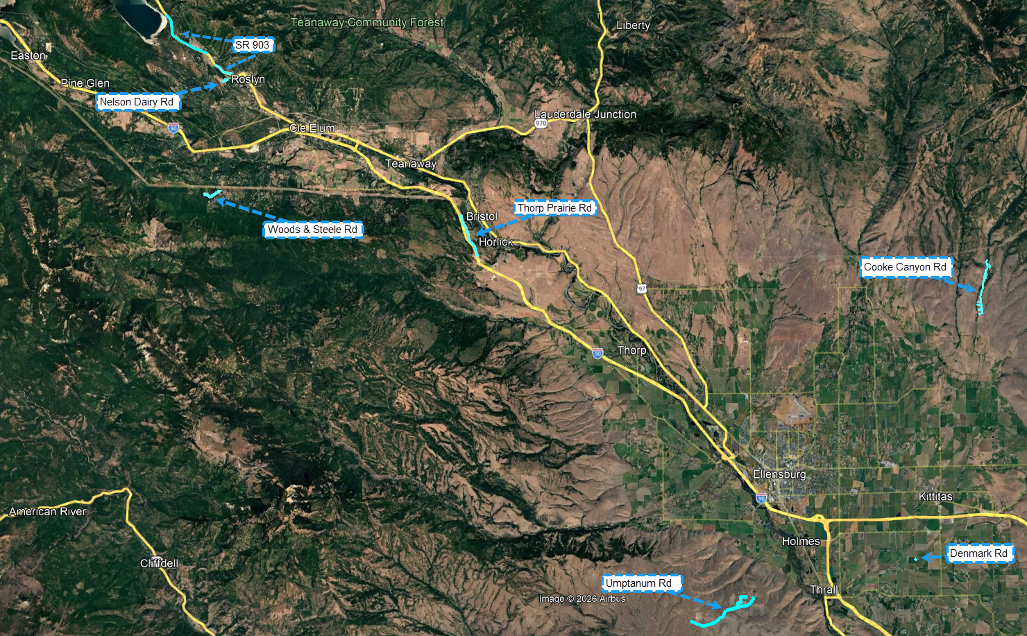 All Kittitas projects in 2026 Roads