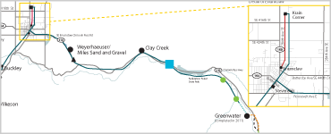 Proyectos de mejora del sistema eléctrico del área de Pierce - Crystal — Greenwater