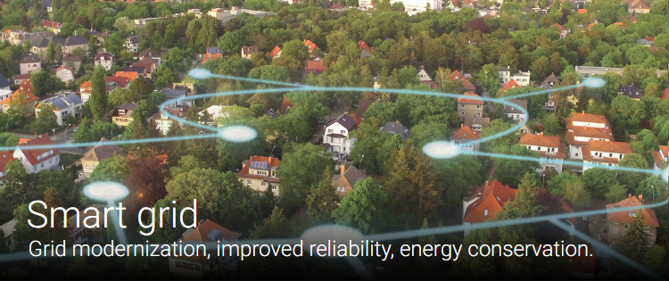 Smart grid banner
