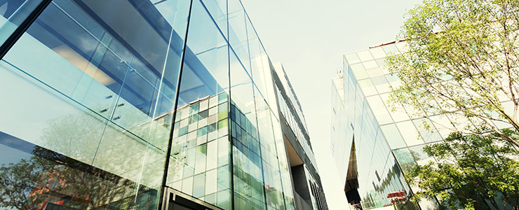 Modern office building