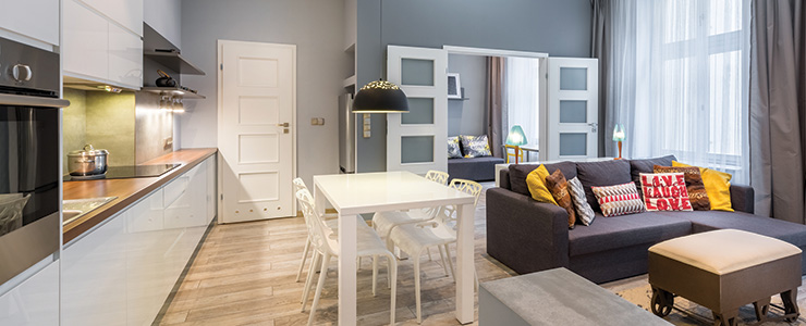 Contemporary apartment
