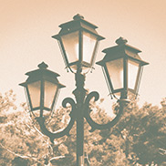 Gas lamp photo Gas lamp photo