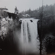  First large hydroelectric plant at Snoqualmie Falls