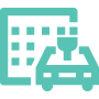 Vehicle to building