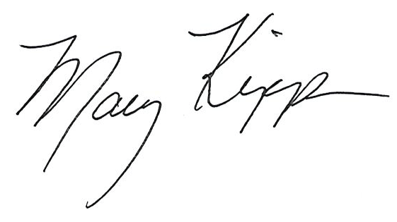 Marry Kipp's signature