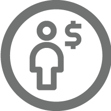Person Dollar Sign