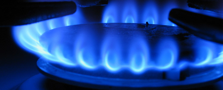 natural gas flame