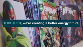 Juntos, 6 cómics de Danger Room combinan el 100% de su consumo de electricidad con energía verde de PSE320180